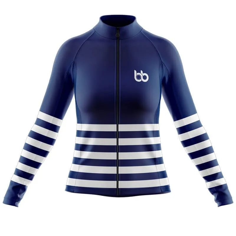 Half Stripes Thermal Club Jersey (BLUE)