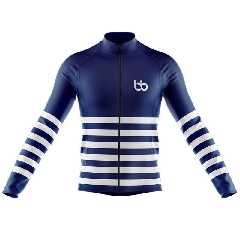 Half Stripes Thermal Club Jersey (BLUE)
