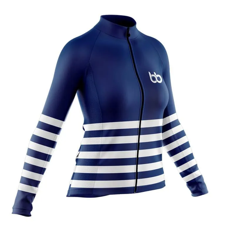 Half Stripes Thermal Club Jersey (BLUE)