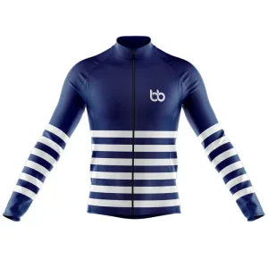 Half Stripes Thermal Club Jersey (BLUE)