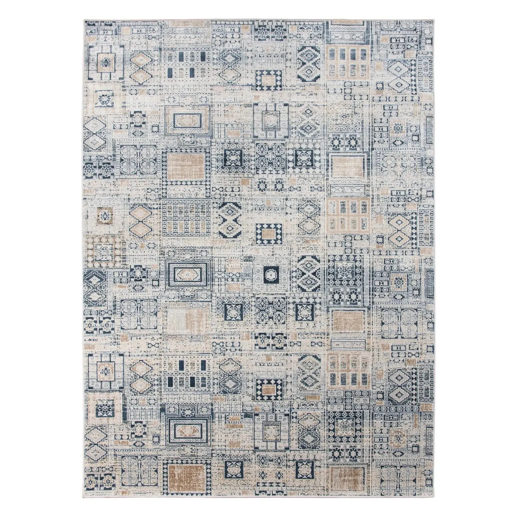 Hamilton HAM-7 Navy/Gold Rug