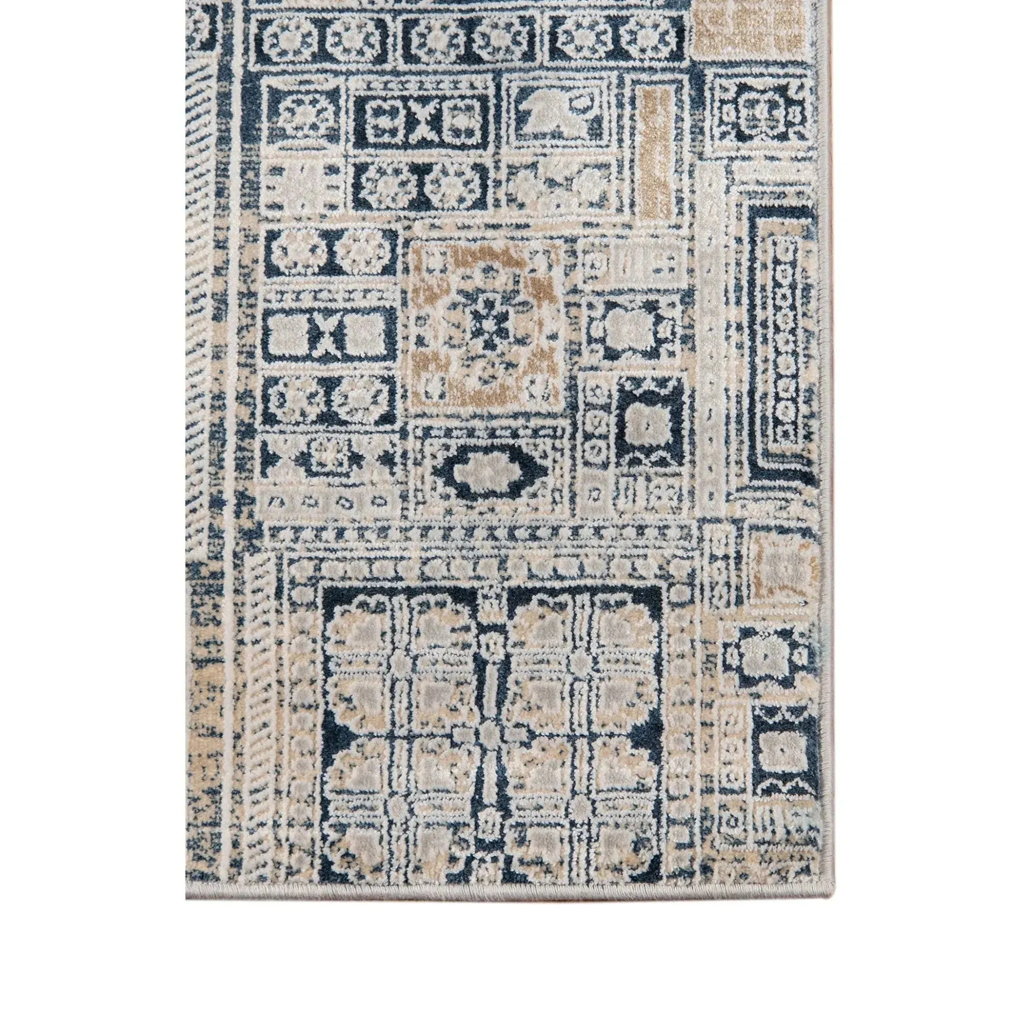 Hamilton HAM-7 Navy/Gold Rug