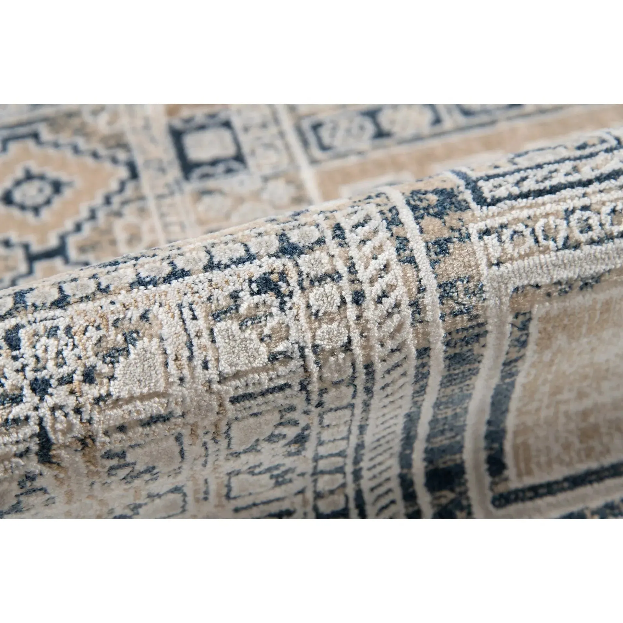 Hamilton HAM-7 Navy/Gold Rug