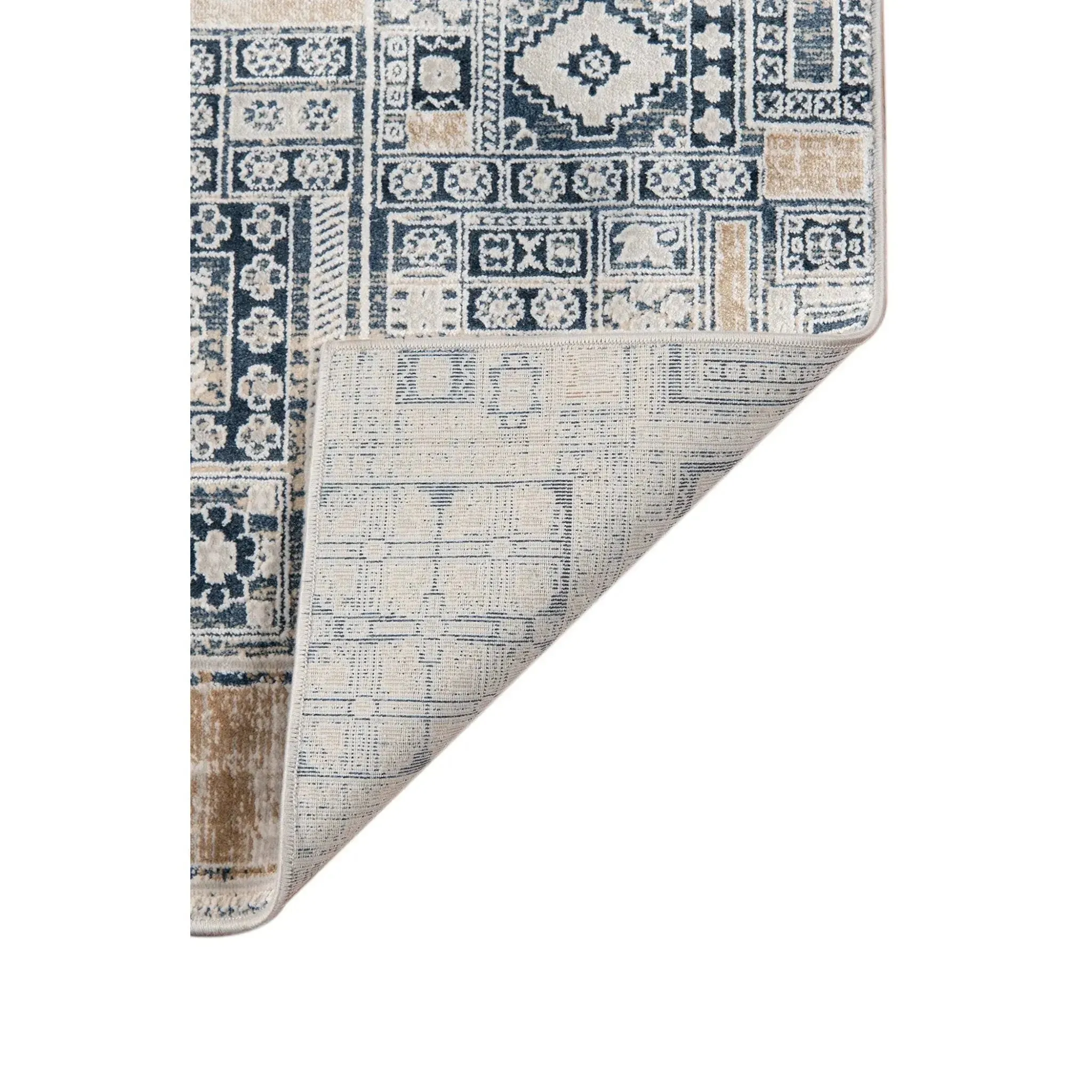 Hamilton HAM-7 Navy/Gold Rug