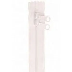 Handbag zipper 40" White