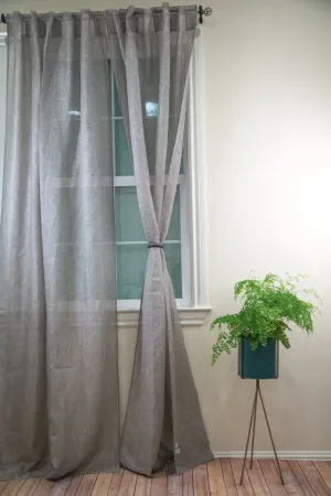 Handloom Linen Sheers: Naach