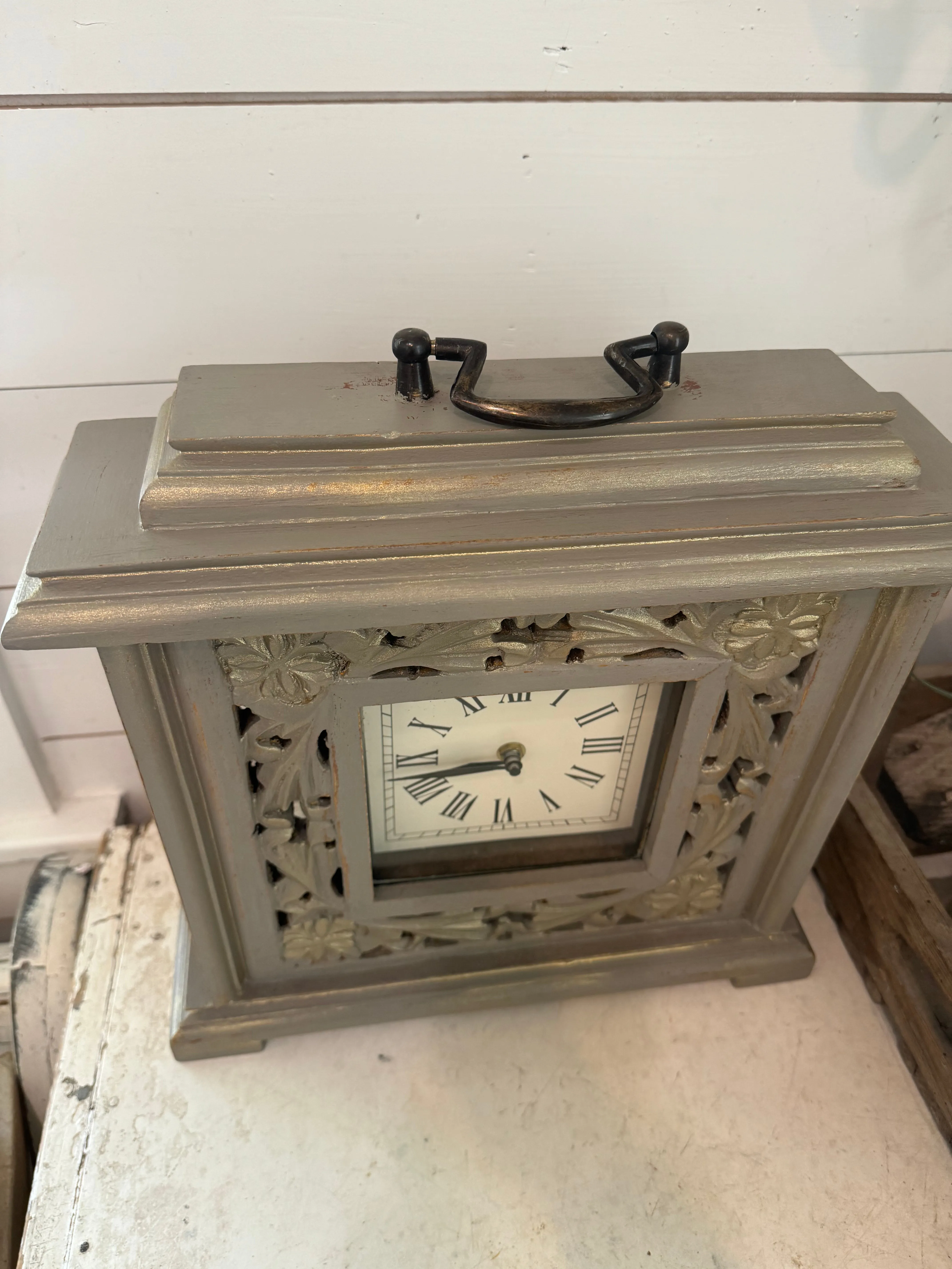 Handpainted Ornate Clock