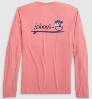 Hang Tee Long Sleeve Graphic T-Shirt in Bandana by Johnnie-O