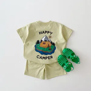 'Happy Camper' Two Piece Set