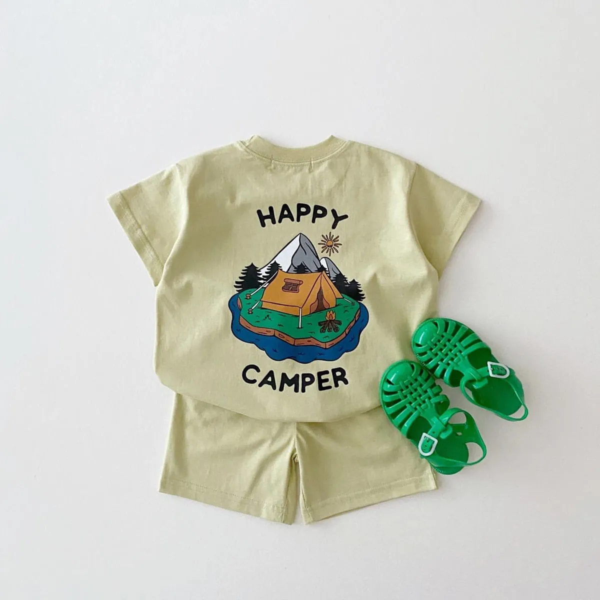 'Happy Camper' Two Piece Set