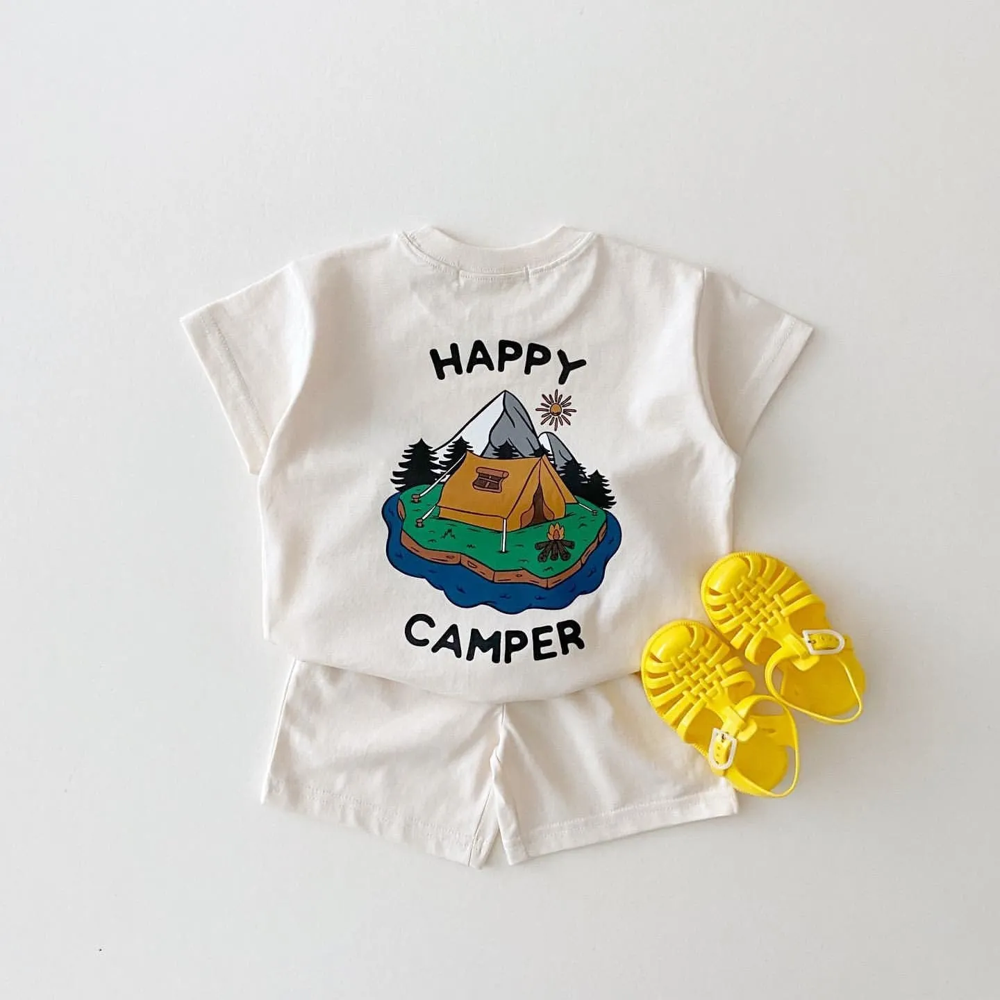 'Happy Camper' Two Piece Set