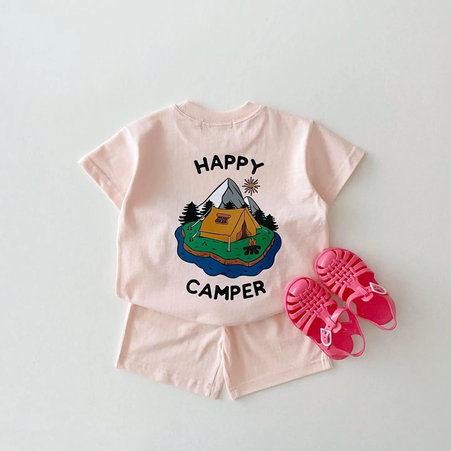 'Happy Camper' Two Piece Set