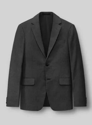 Hardy Minnis Charcoal Nailhead Wool Jacket