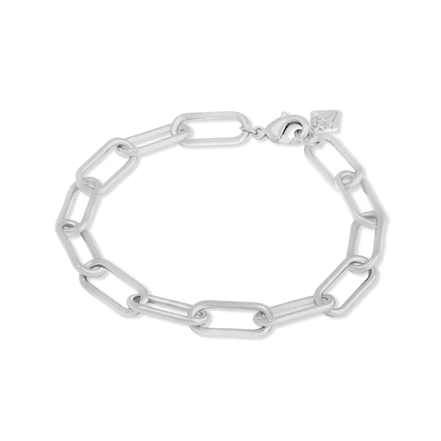 Harper XL Chain Silver Bracelet