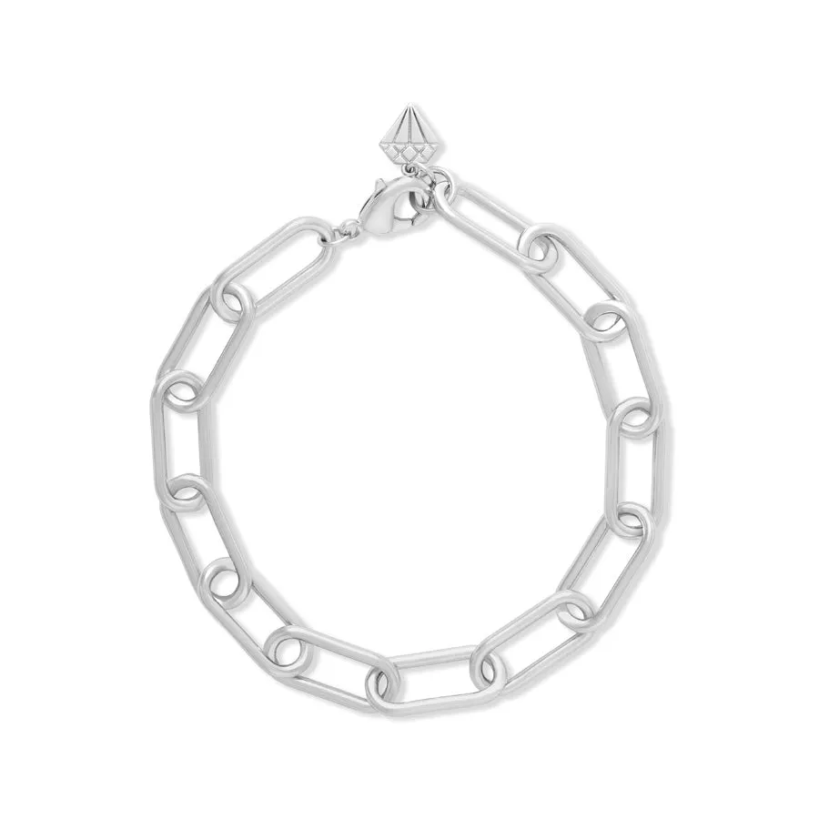 Harper XL Chain Silver Bracelet