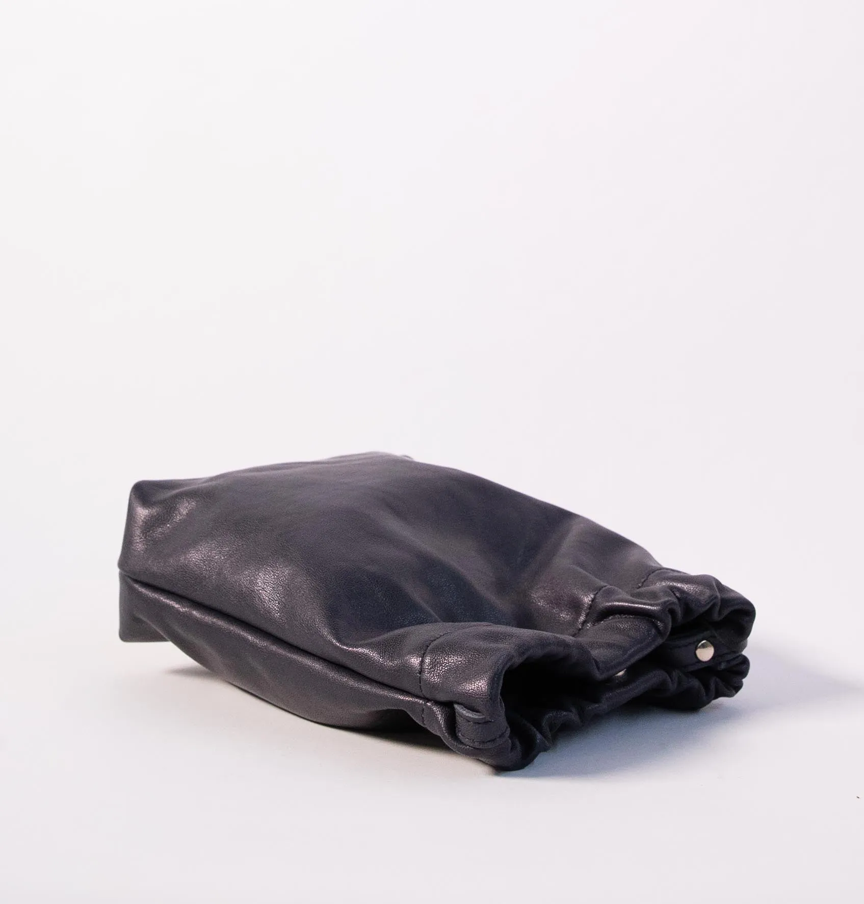 Harpers Emporium Gathered Bag in Navy