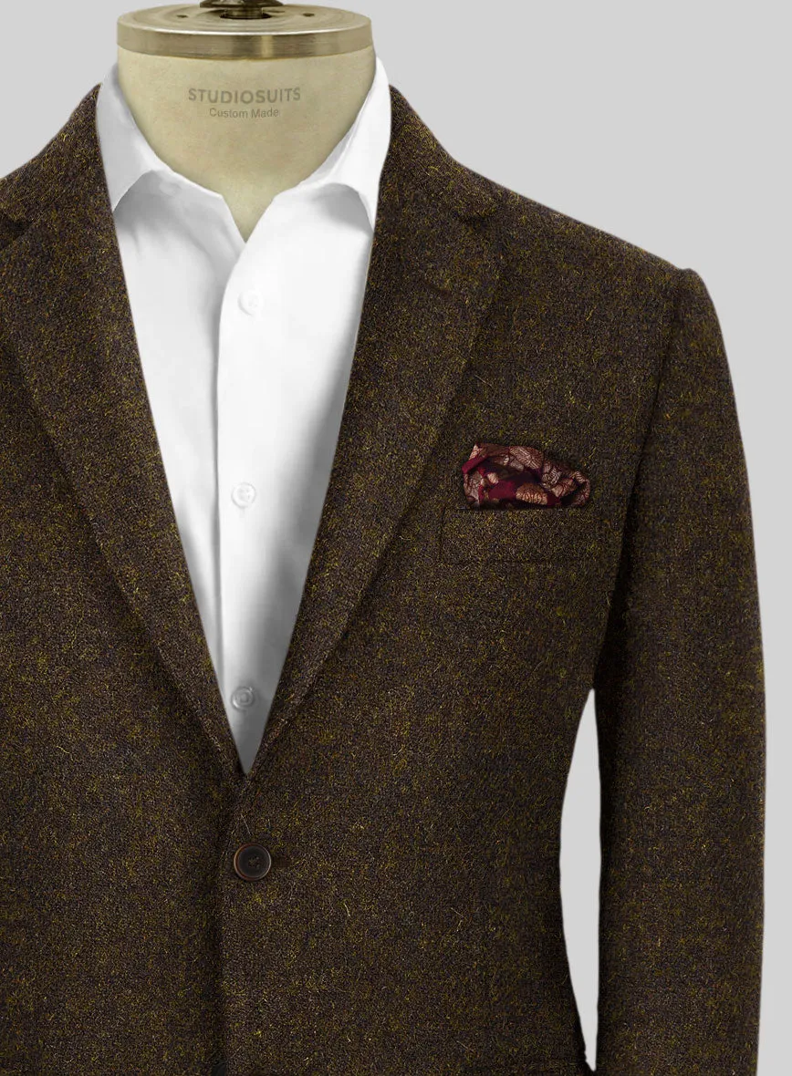 Harris Tweed Melange Dark Brown Jacket