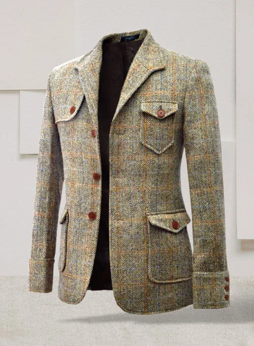 Harris Tweed Ranger Brown Hunter Style Jacket II