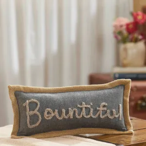 Harvest Blessings Bountiful Pillow 5x12"