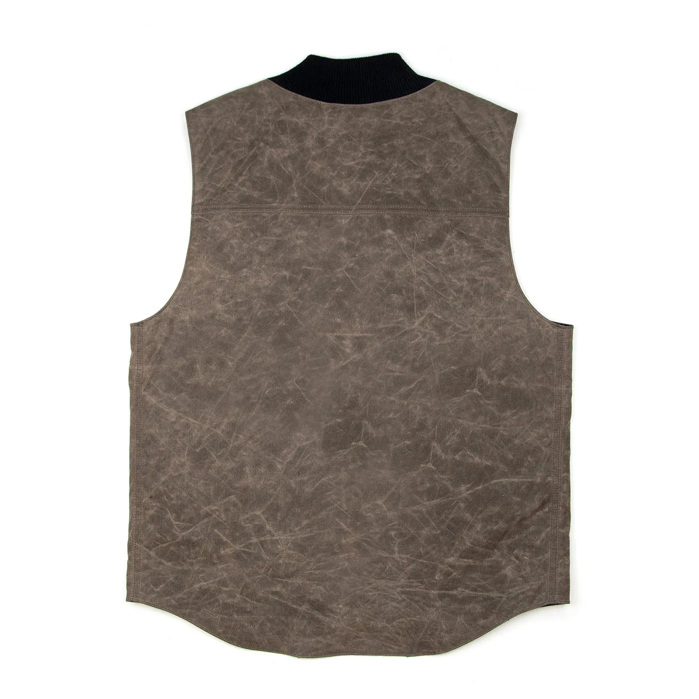 Hawthorne Vest - Havana Waxed Canvas