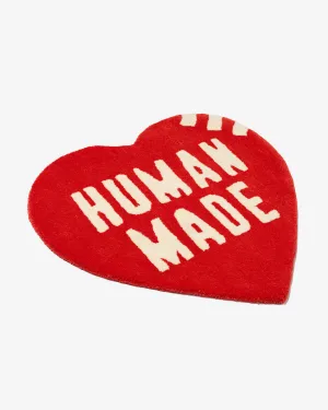 Heart Rug Medium Red