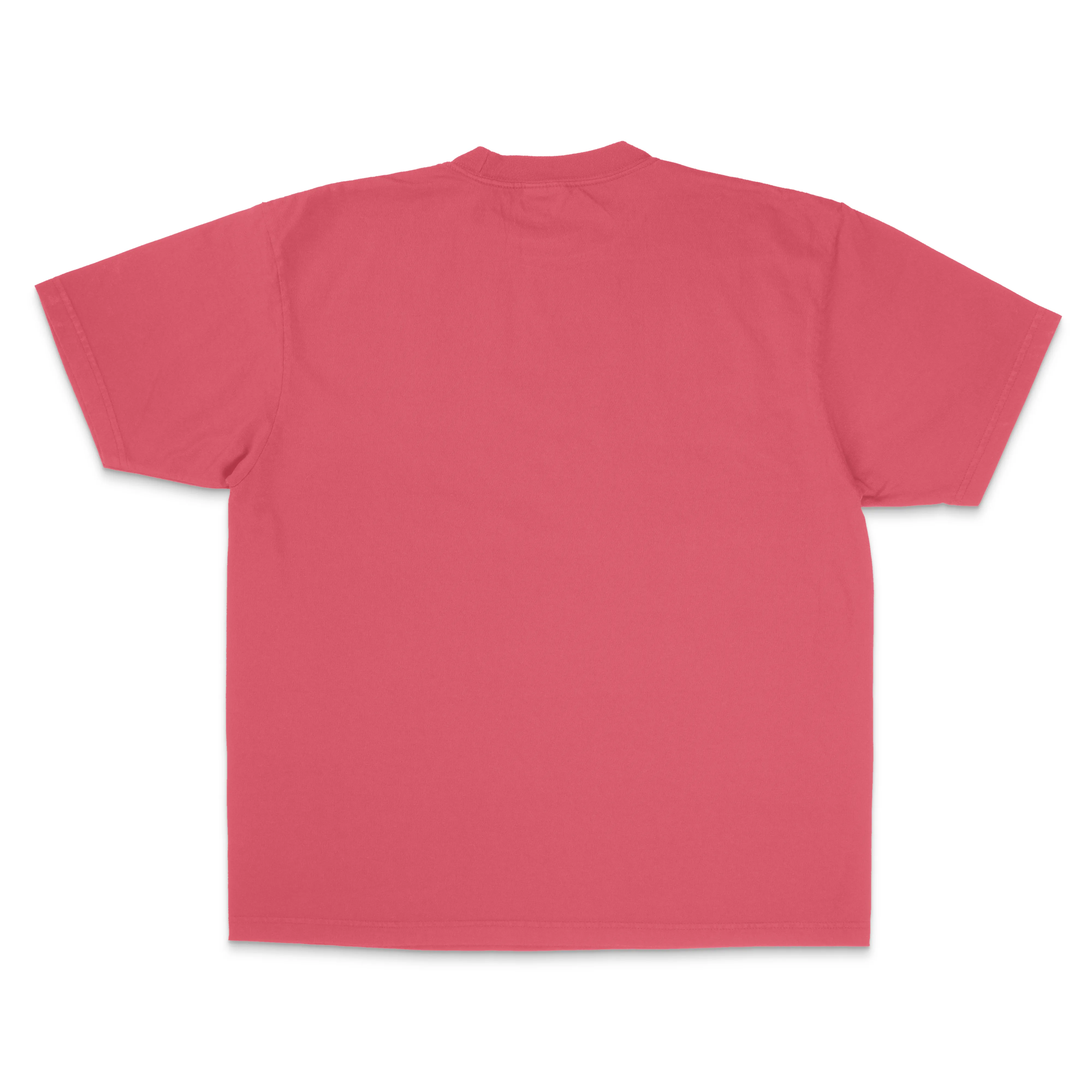 Heavyweight Garment Dye Short Sleeve Tee - Clay Red