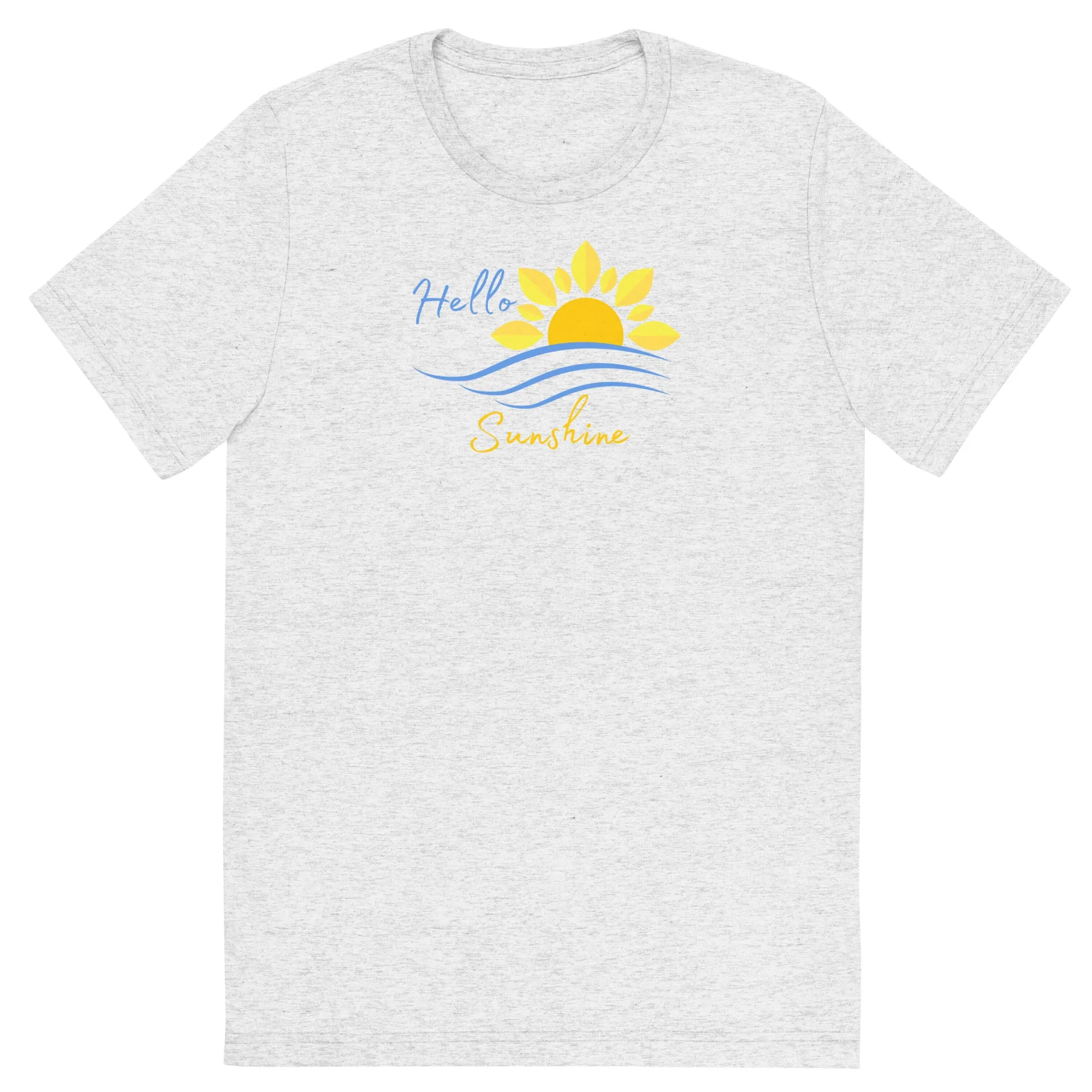 Hello Sunshine - Short sleeve t-shirt, comfy, soft, fitted look