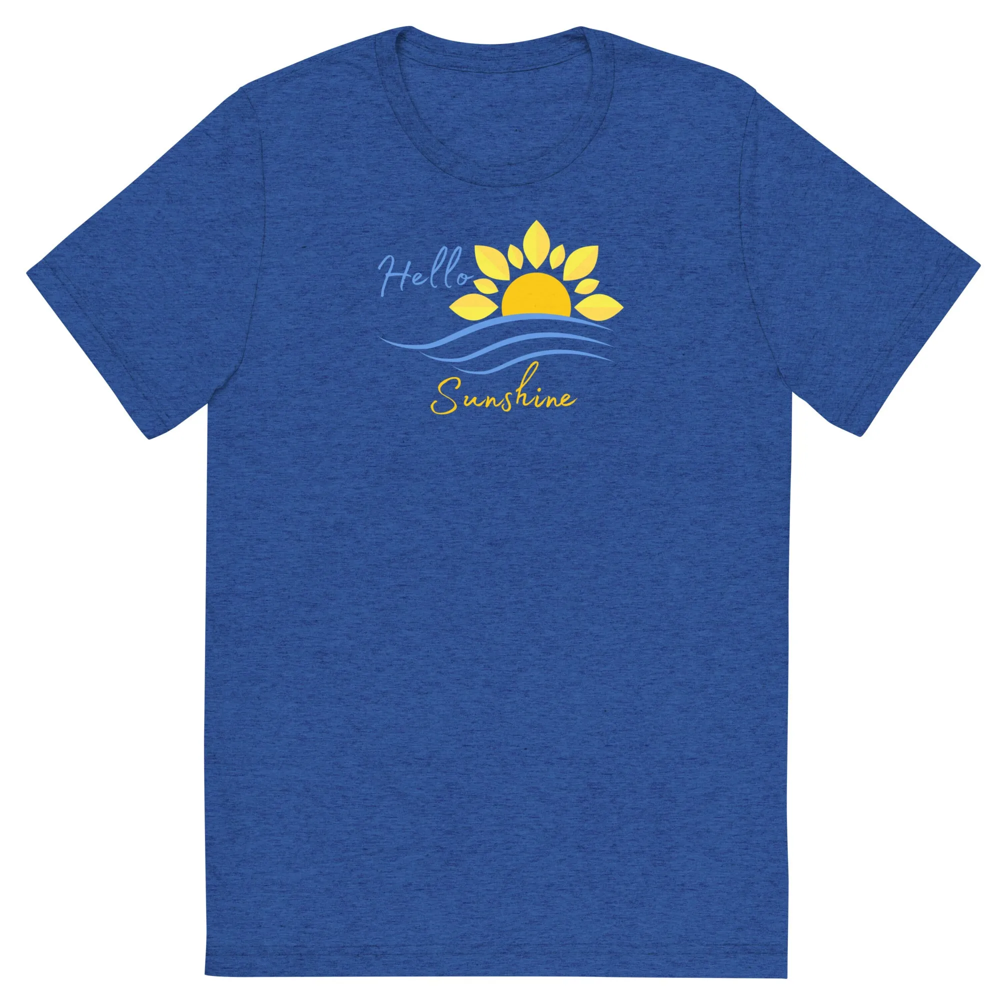 Hello Sunshine - Short sleeve t-shirt, comfy, soft, fitted look