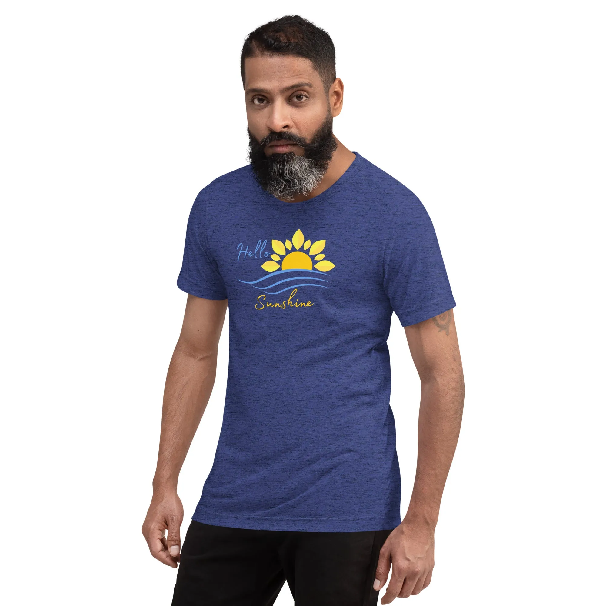 Hello Sunshine - Short sleeve t-shirt, comfy, soft, fitted look
