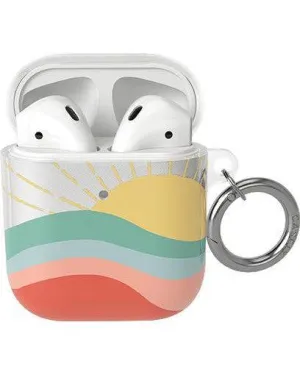 Here Comes the Sun | Colorblock Sunset AirPods Case