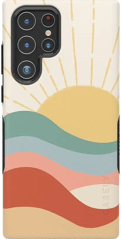 Here Comes the Sun | Colorblock Sunset Samsung Case