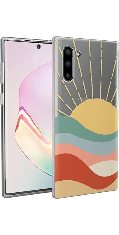 Here Comes the Sun | Colorblock Sunset Samsung Case