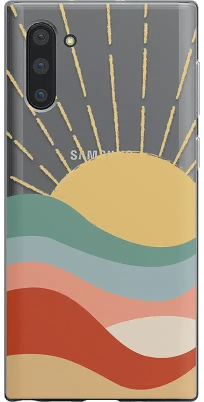 Here Comes the Sun | Colorblock Sunset Samsung Case