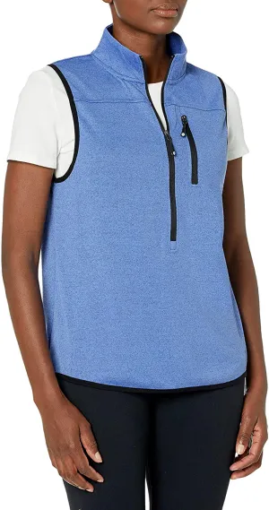 HI-TEC Women's Josephine Solar-tec Super Soft Lightweight 1/2 Zip Vest