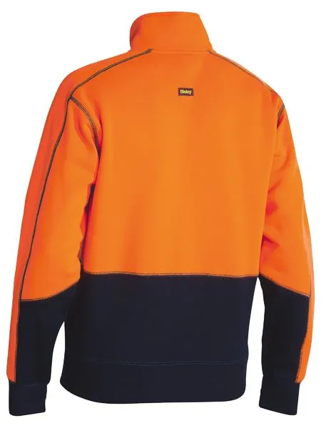 Hi Vis Fleece Zip Pullover - BK6989