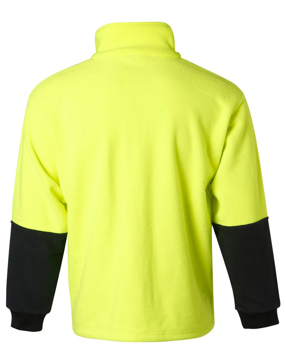 Hi Vis Half Zip Polar Fleece Pullover - SW07