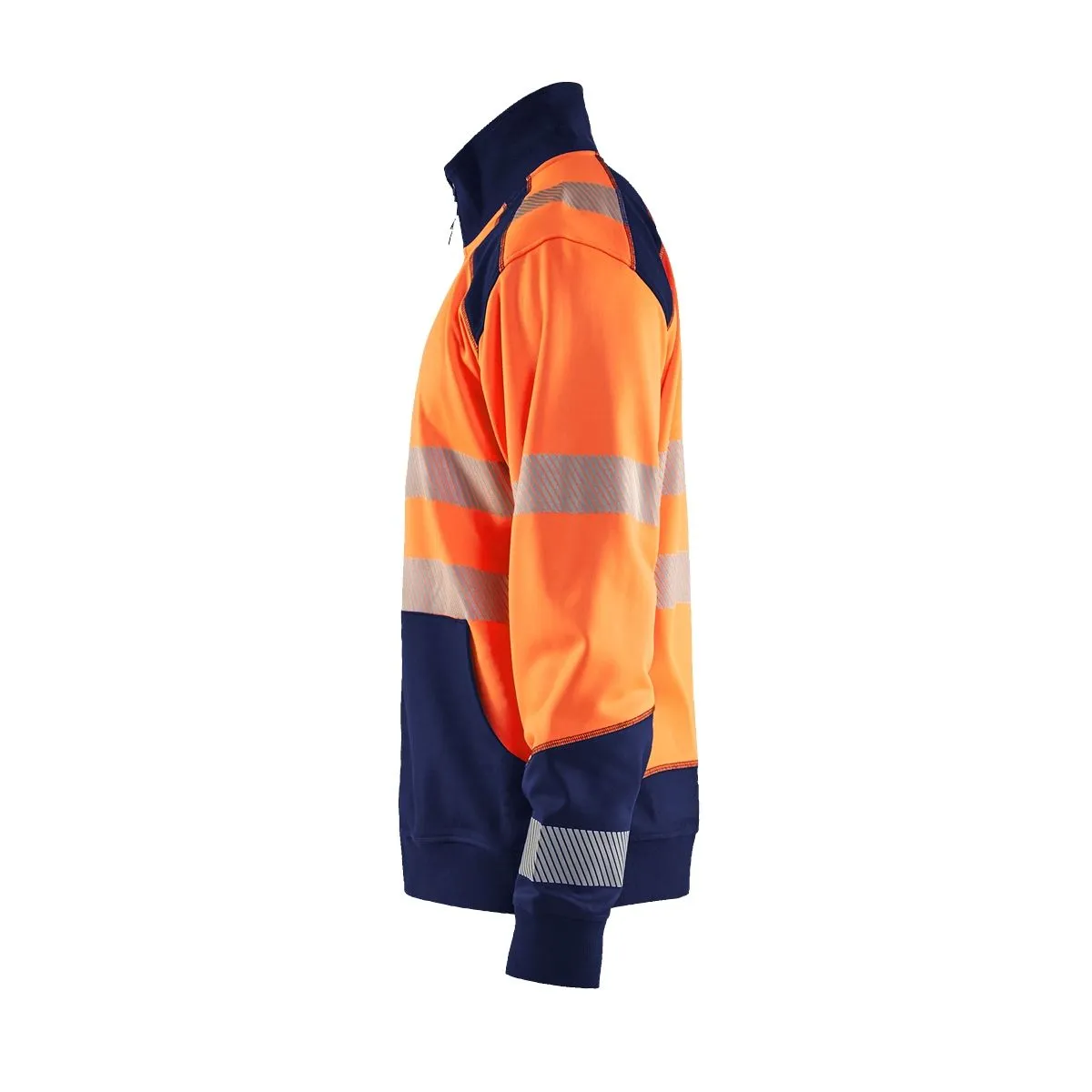 High&#x20;Vis&#x20;Sweatshirt&#x20;With&#x20;Half&#x20;Zip&#x20;3556&#x20;High&#x20;Vis&#x20;Rood&#x2F;Zwart&#x20;-&#x20;Bl&#xE5;kl&#xE4;der