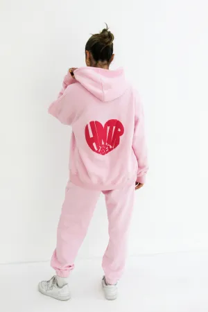 HNTR CLUB TRACKPANT: pink