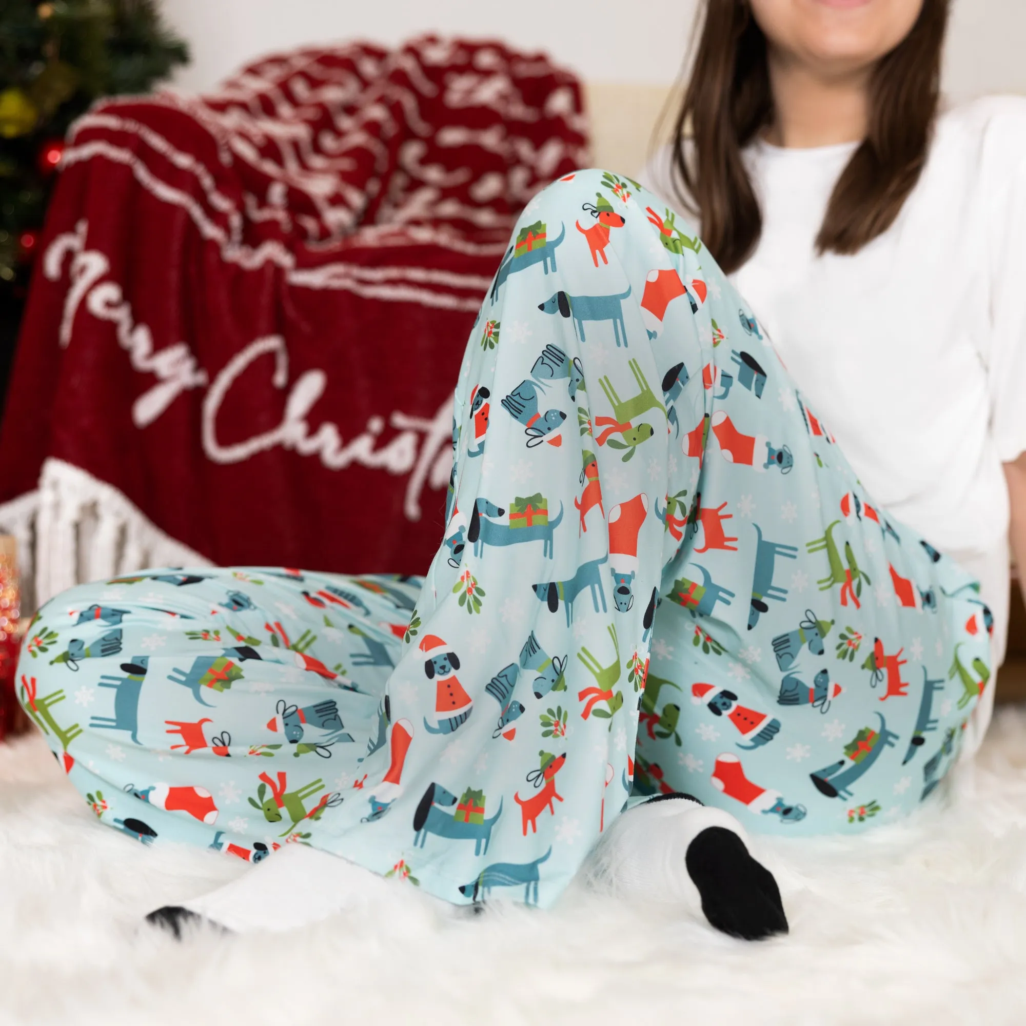 Holiday Dogs Unisex Lounge Pants