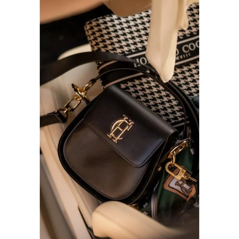 Holland Cooper Chelsea Ladies Saddle Bag - Soft Black