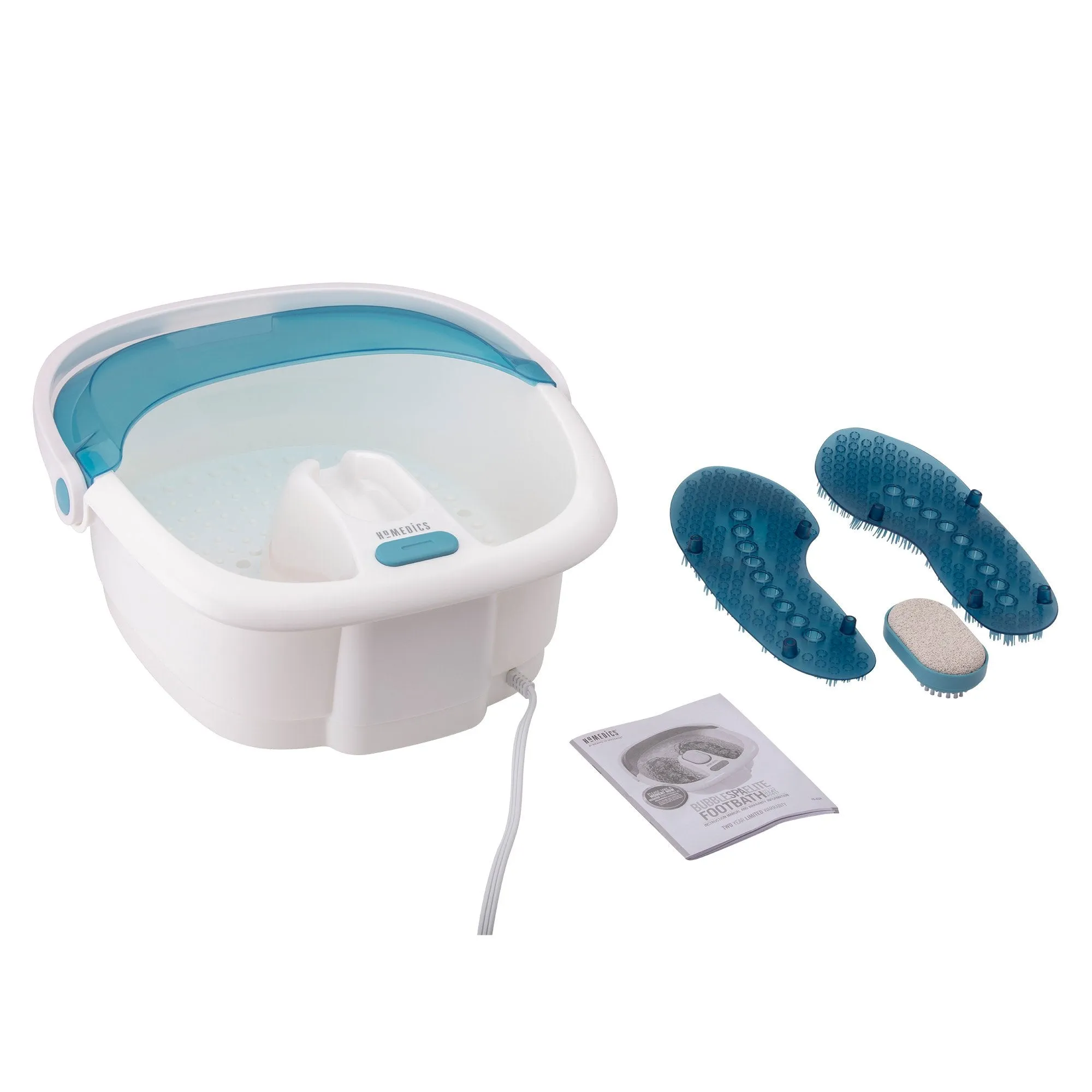 HoMedics Bubble Spa Elite Footbath with Heat Boost