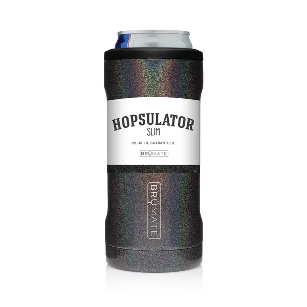 Hopsulator Slim by BruMate® (Glitter Charcoal)