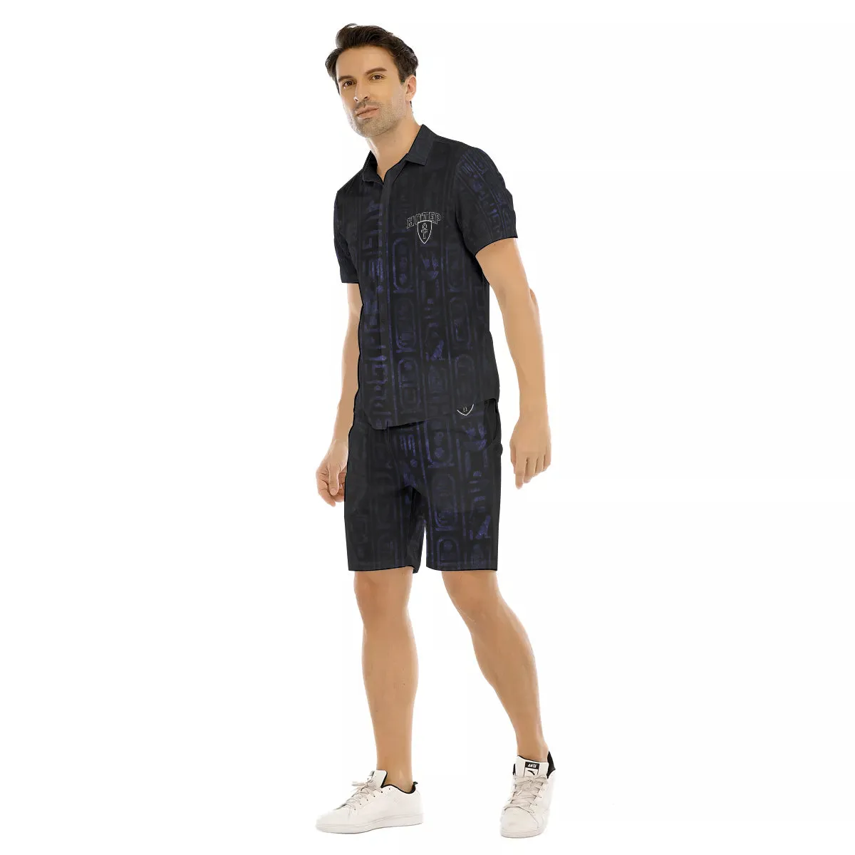 HOTEP ANKH Men's Short Sleeve Shirt Sets