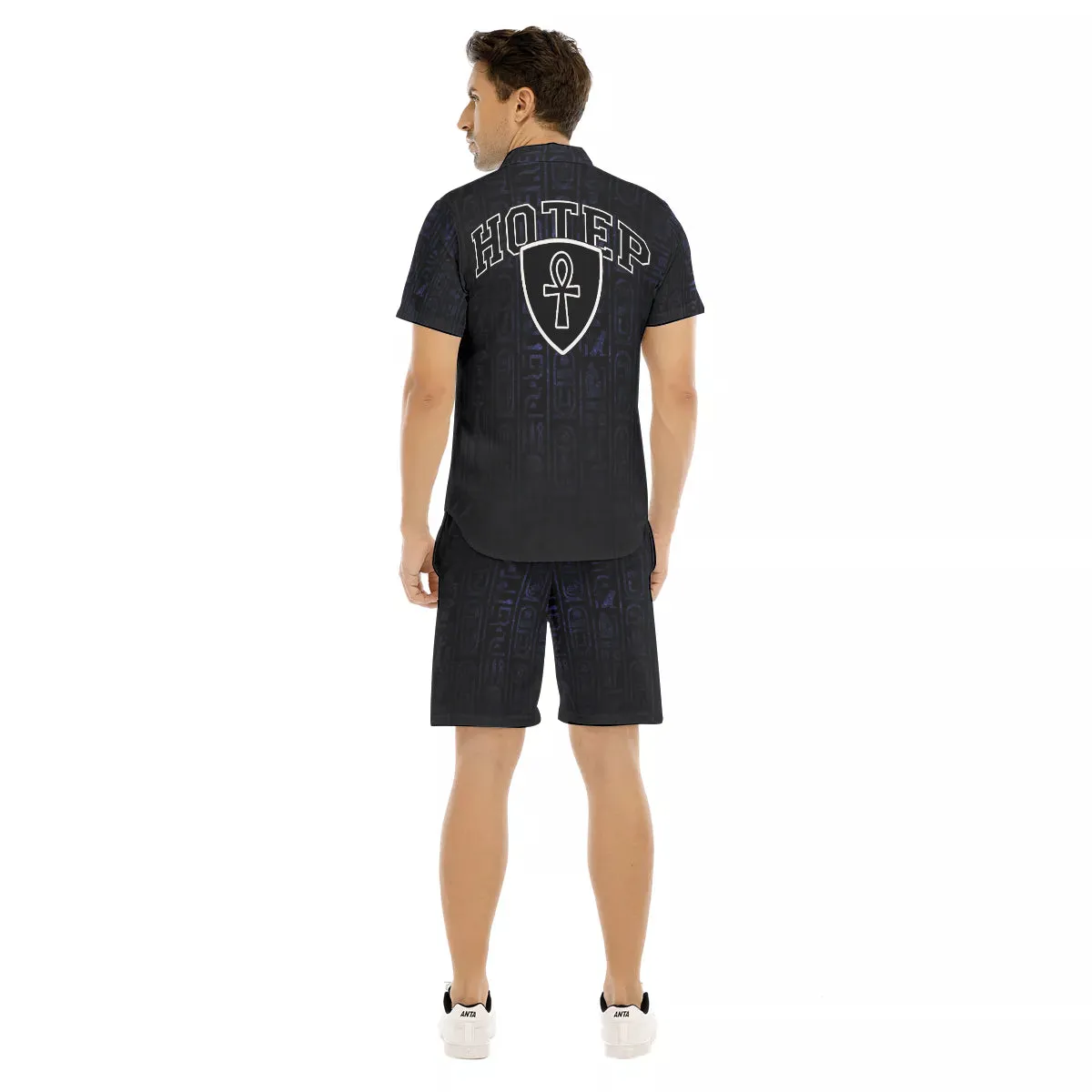 HOTEP ANKH Men's Short Sleeve Shirt Sets