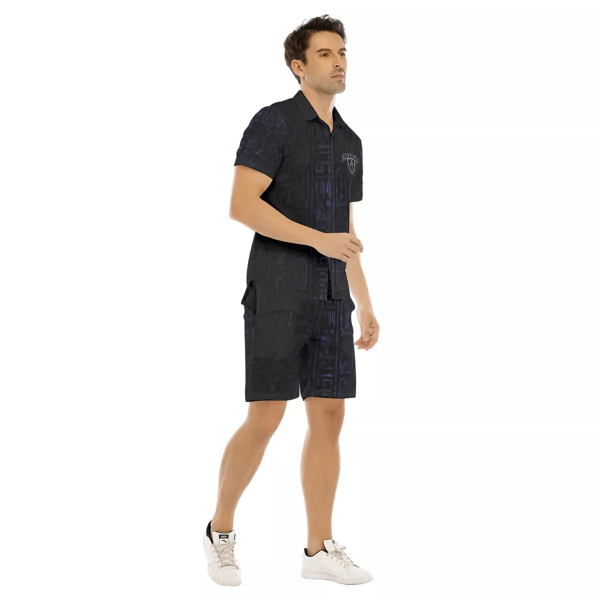 HOTEP ANKH Men's Short Sleeve Shirt Sets