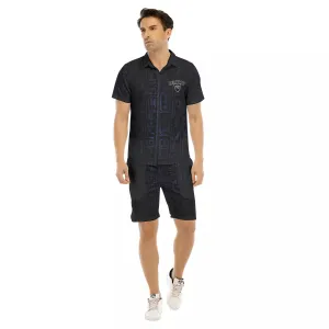 HOTEP EYES Men's Short Sleeve Shirt Sets