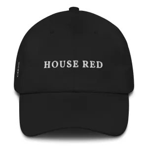 House Red White Font