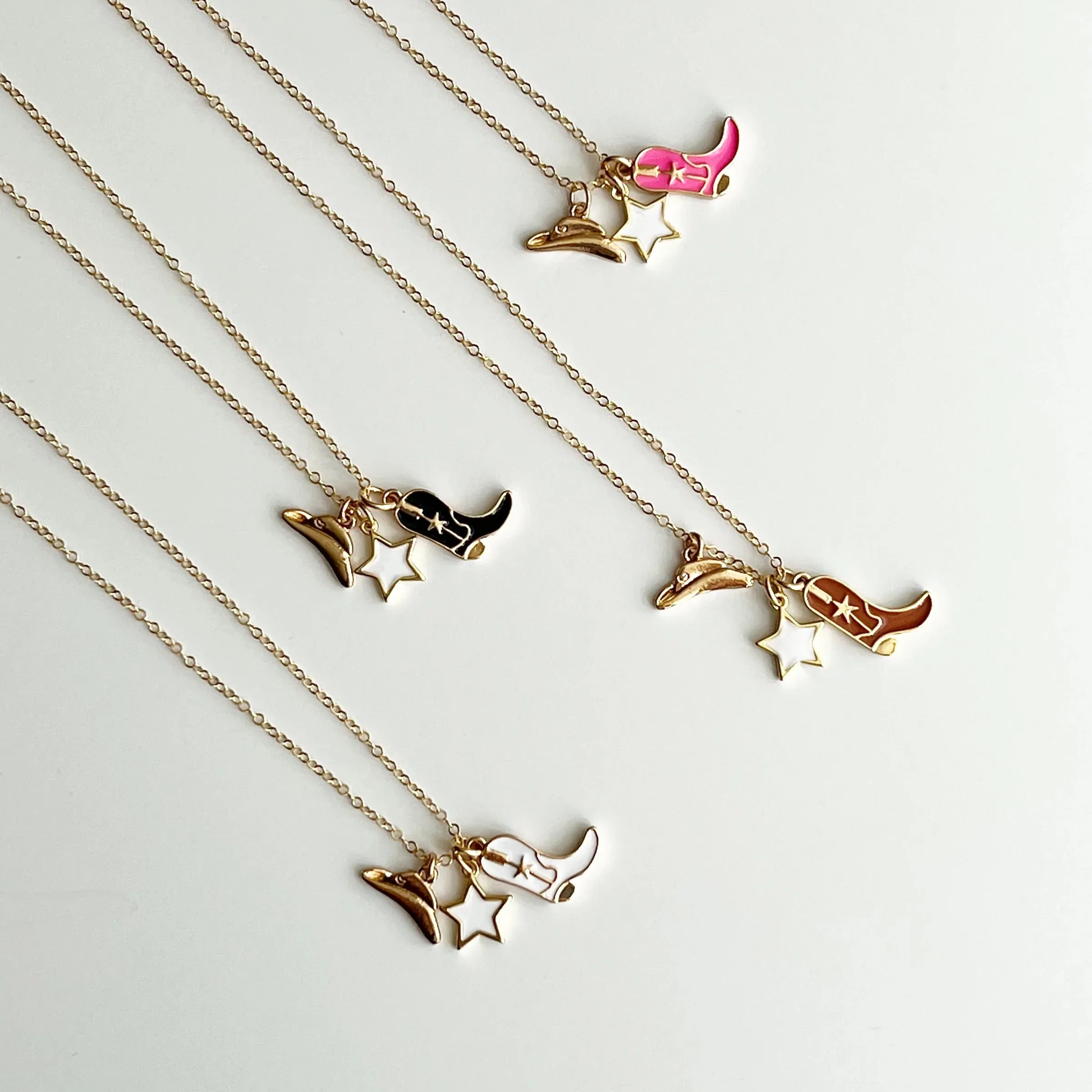 Howdy Boot Necklace
