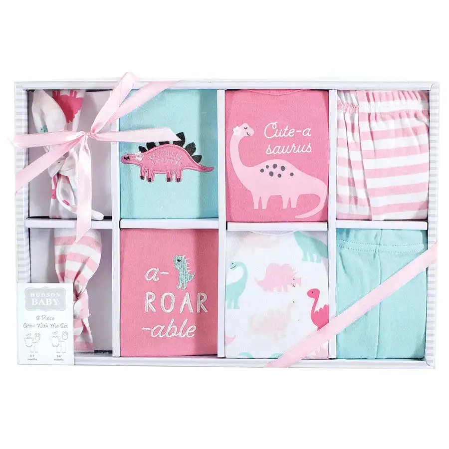 Hudson Baby Clothing Gift Set 8pc - Dino