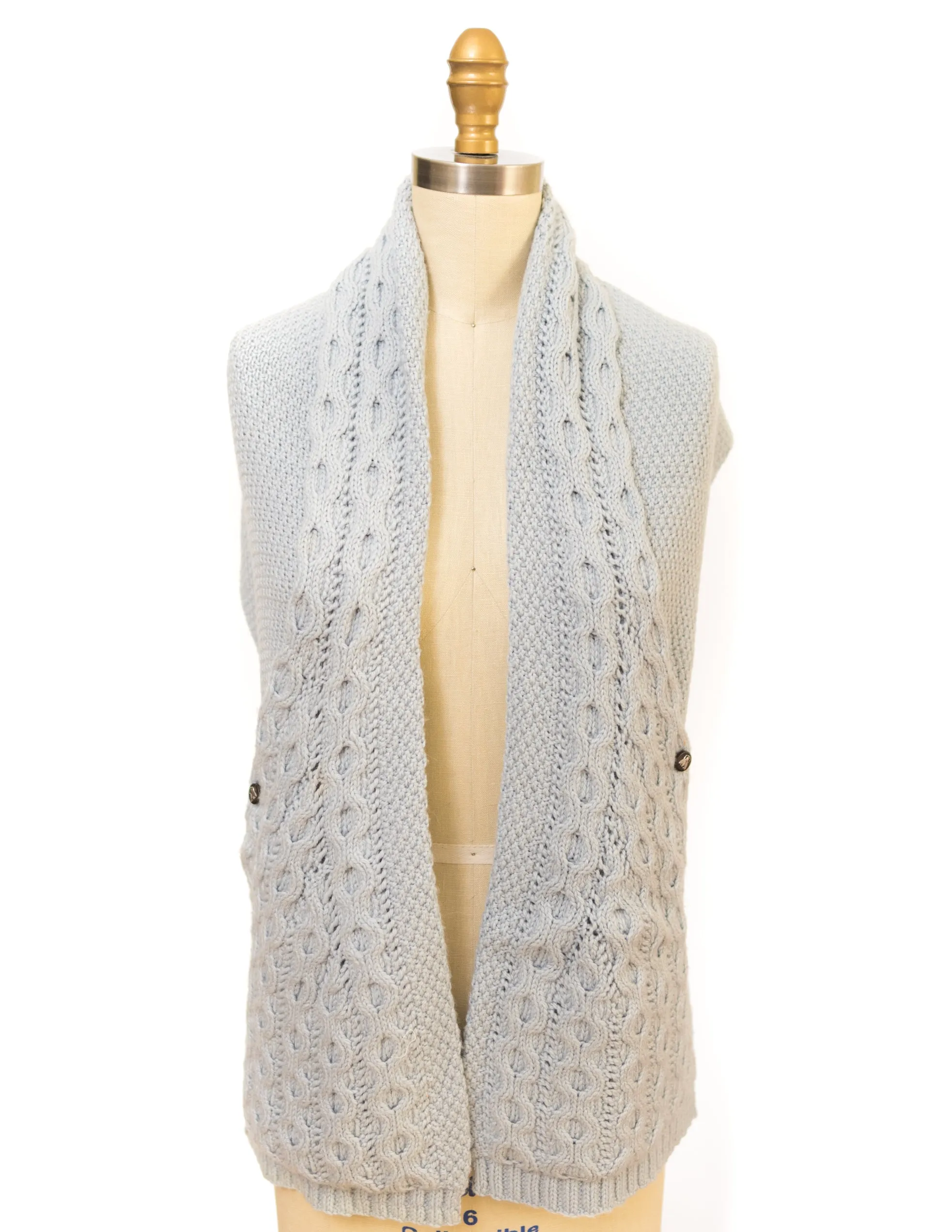 Hugs & Cables Wrap PDF Knitting Pattern